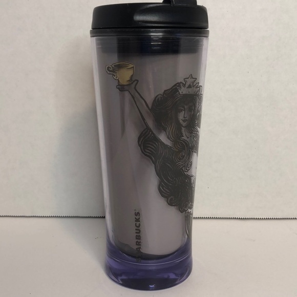 Starbucks Purple Mermaid Split Tail Travel Tumbler - Picture 2 of 6